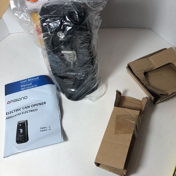 Ambiano Electric‎ Can Opener 3 in 1 Opener Sharpener Model 72813A1 Steel F3 - Picture 8 of 9